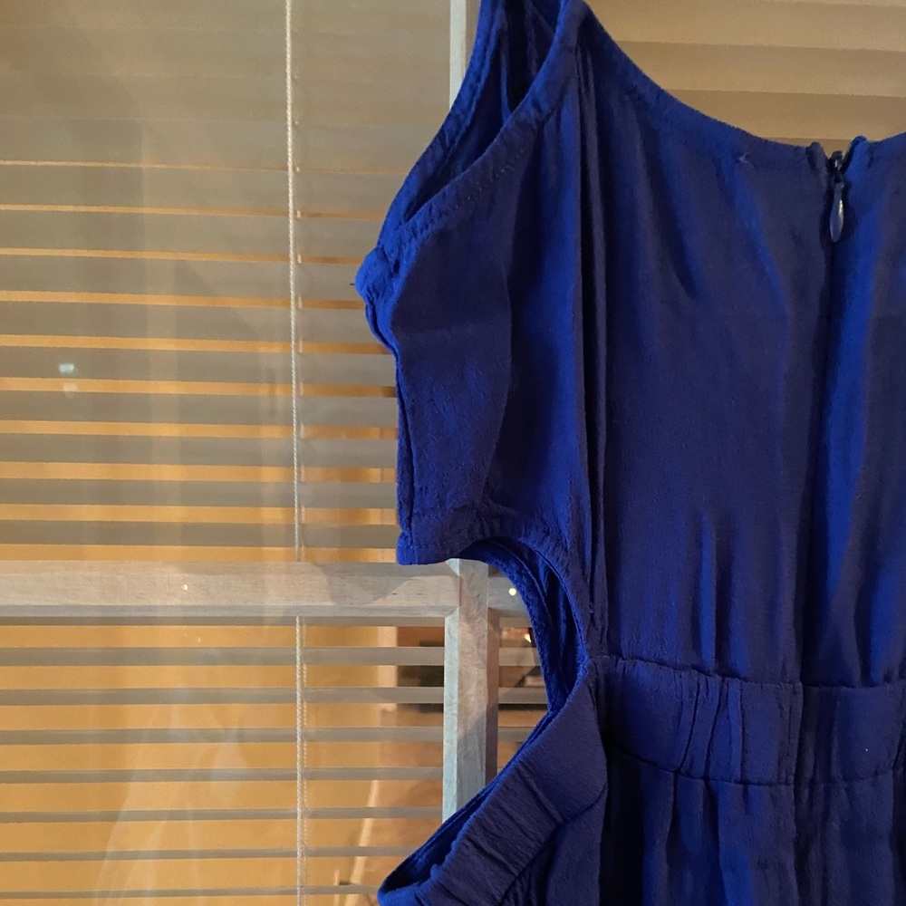 Blue Jumpsuit - Picture 2 of 3